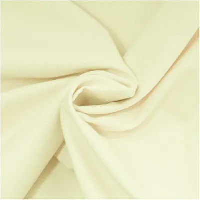 50x150cm Baumwollstoff Oeko - Tex 100 Meterware am Stück Fahnentuch Cretonne creme