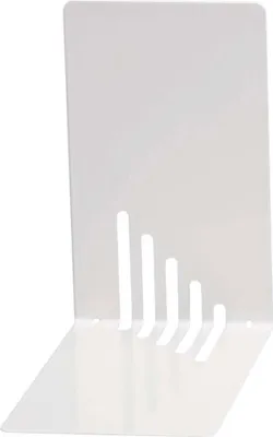 Produktbild von MAUL Buchstütze Stahl 14 x 8.5 x 14 cm weiß