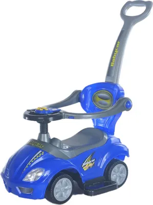Produktbild von Mega Car 3-in-1 Lenker Rider Blau