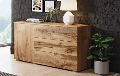 Immagine prodotto di Cassettiera combinata HARPER 110 - rovere wotan