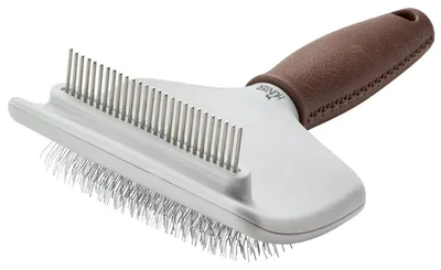 Zdjęcie produktu dla Szczotka Hunter Combi Spa do skubania i czesania L (20 x 12 cm)