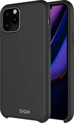 Obrázek produktu pro Tekuté silikonové pouzdro pro iPhone 11 a XR - černé