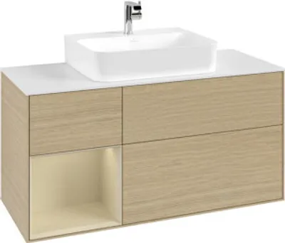 Produktbild von Villeroy & Boch F161HJPC Waschbeckenunterschrank Finion F16