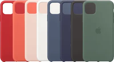 Produktbild von Apple iPhone 11 Pro Max Silikon Case (MWYV2ZM/A) Red Neu