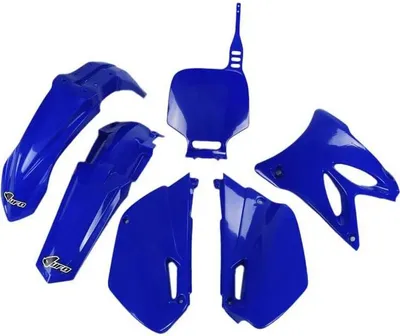 Image de Kit de carénage UFO PLAST, 6 pièces, en plastique, pour Yamaha YZ 85 cm³, années 2002 à 2014, couleur : bleu OEM