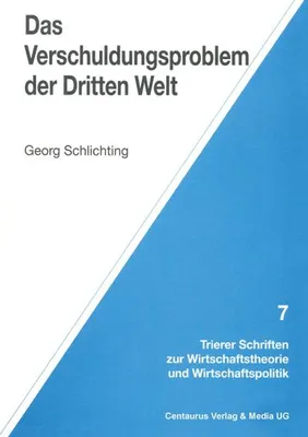 Obrázok produktu pre Das Verschuldungsproblem der Dritten Welt