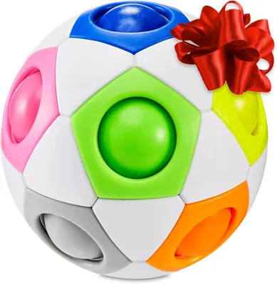 Imagen del producto de Pelota de arcoíris original: juego de destreza para niños y adultos. Divertido juego de rompecabezas para niñas y niños
