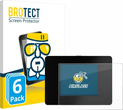 Produktbild von 6x BROTECT Schutzglas für REINER SCT Authenticator mini Schutzfolie Panzer Folie Glas Display Schutz klar
