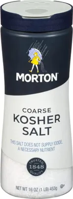 Produktbild von Morton Grobkörniges Kochsalz – 453 g (16 oz)+Heartforcards Versandschutz
