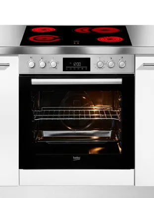 Zdjęcie produktu dla Beko BBUC1132T0X Zestaw do zabudowy z płytą szklano-ceramiczną