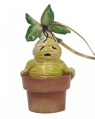 Produktbild von Harry Potter Weihnachtsbaumschmuck Mandrake als Geschenkidee
