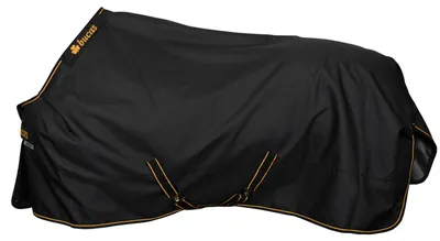 Produktbild von Bucas Irish Turnout 50 g Big Neck, Outdoordecke, Weidedecke, Farbe:Black/gold, Größe:125
