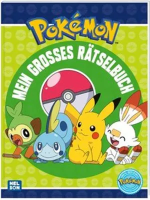 Obrázek produktu pro Pokémon Activity-Buch: Mein großes Rätselbuch