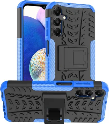 Produktbild von Samsung Galaxy A15 Hülle - Coverup Panzer Back Cover mit Ständer - Blau