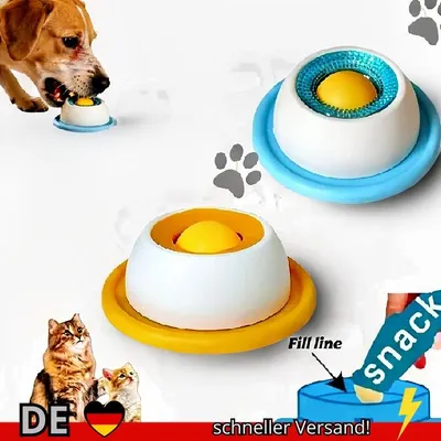 Produktbild von Leckschale für Hunde Katzen Leckspielzeug Haustiere Langsames Futternapf