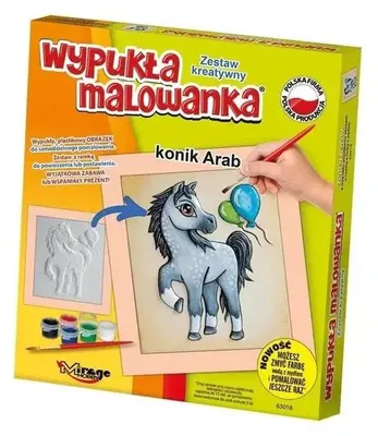 Produktbild von Mirage Hobby KONIK – ARAB 3D Malset für Kinder