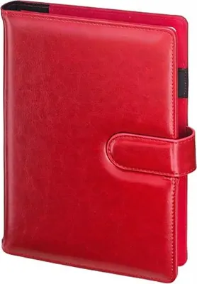 Zdjęcie produktu dla Notes A5 magnetyczny kratka czerwony N45B-25