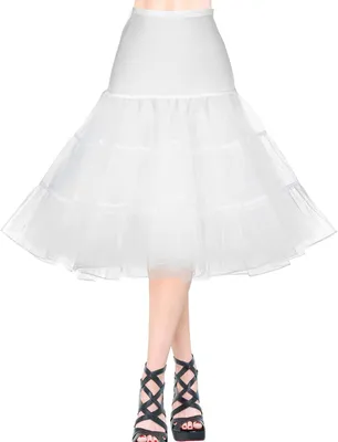 Obrázok produktu pre Petticoat vintage retro 50 stuks - diverse maten - onderrok met kant - perfect voor bruiloft of prom