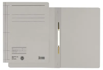 Image de LEITZ 3000-00-85 25 LEITZ Schnellhefter 3000 Karton grau DIN A4
