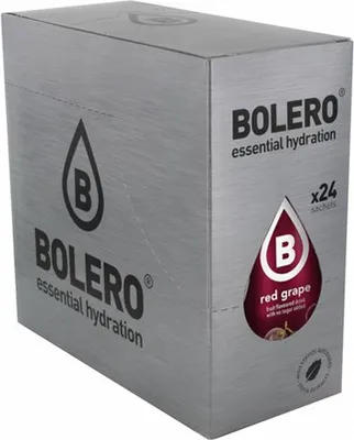 Produktbild von Bolero Classic (24x9g) Red Grape - Intra- & Post-Workout - Intra-Workout