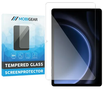Produktbild von Mobigear Displayschutz für Samsung Galaxy Tab S9 FE, gehärtetes Panzerglas – Displayschutzfolie, kompatibel mit Hüllen