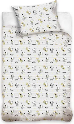 Produktbild von Snoopy Babybettwäsche 100 x 135 cm