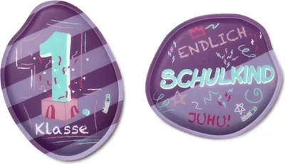 Produktbild von Ergobag Schulstart Klettie-Set 2tlg. Lila