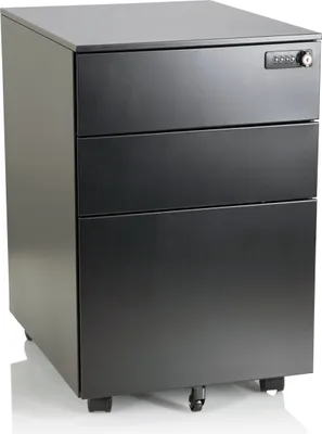 Obrázek produktu pro hjh OFFICE Mobilní podstavec se 3 zásuvkami COLOR OS I Kancelářský vozík ocel 60,0 x 39,0 x 50,0 cm