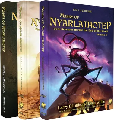 Image de Jeu de rôle Call of Cthulhu - Masques de Nyarlathotep - Coffret