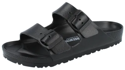 Produktbild von BIRKENSTOCK Arizona Damen Badeschuhe schmale Weite schwarz/EVA - Größe: 39