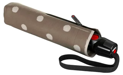 Produktbild von Taschenschirm T.200 Duomatic Dot Art - taupe