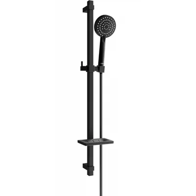 Image de Ensemble de douche coulissante DQ75, noir (785754581-70)