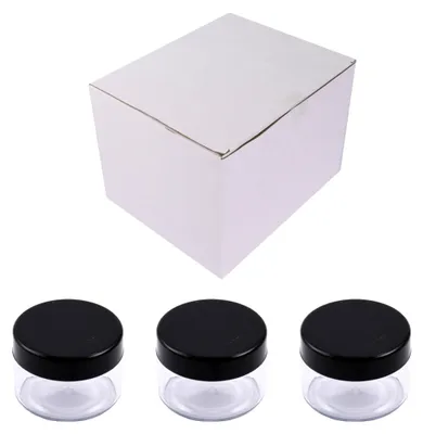Runde Plastikdosen 30 ml transparent 47x18 mm 100 Stück
