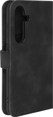 Zdjęcie produktu dla Akashi, etui z klapką i funkcją podstawki dla Samsung Galaxy S24 / S25, czarne
