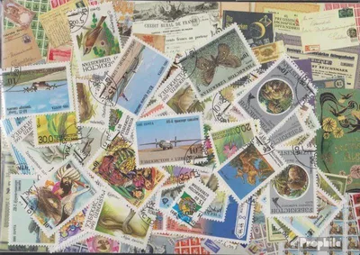 Produktbild von Briefmarken Usbekistan 50 verschiedene Marken