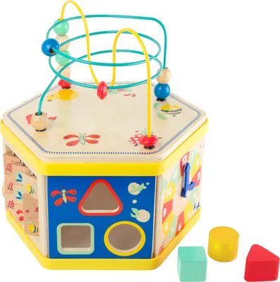 Produktbild von Small Foot Design 10459 'Movere' Motorikwürfel “Movere”, bunt (1 Stück)