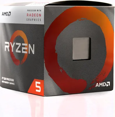 Produktbild von AMD Ryzen 5 3400G, AMD Ryzen™ 5, Sockel AM4, 12 nm, AMD, 3400G, 3,7 GHz