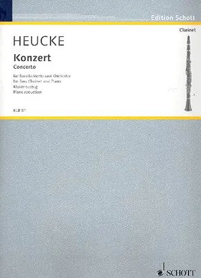 Produktbild von Konzert für Baßklarinette und Orchester für Baßklarinette und Klavier