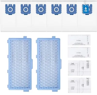 Produktbild von PromoHome® Staubsaugerbeutel Kompatibel mit Miele GN 3D Complete C3 C2 C1 Classic C1 - 18 Stück mit HEPA-Filter und Motorfilter - Ersetzt