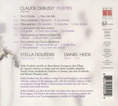 Zdjęcie produktu dla Piosenki "Poemes"