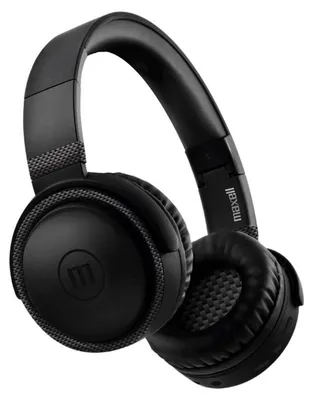 Produktbild von Maxell HP-BTB52 Kabelloser Bluetooth-Kopfhörer / Headset - 40-mm-Treiber - USB-C-Schnellladefunktion - 3,5-mm-Klinkenstecker - Mikrofon - Verstellbarer Kopfbügel [52046BK]