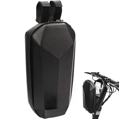 Produktbild von Fahrradtaschen, Tasche für E Scooter, 4L Elektroroller Tasche Front Tube Bag Lenkertasche Wasserfest, Vordertasche für Elektroroller Xiaomi Mi Scooter