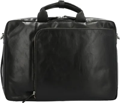 Zdjęcie produktu dla PICARD skórzana torba biznesowa plecak z przegrodą na laptopa Buddy Business Bag and Backpack czarny czarny