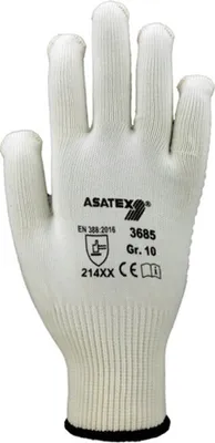Produktbild von ASATEX Handschuhe rot Gr. 9 - 3685/9