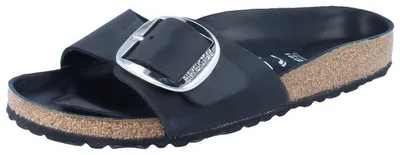 Zdjęcie produktu dla Birkenstock Madrid BIG BUCKLE FL - Klapki damskie - black-hex, rozmiar:38 EU