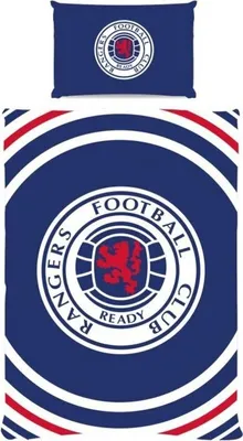 Obrázek produktu pro Rangers FC - Pulse - Sada ložního prádla BS2808 (jednolůžko) (modrá/bílá/červená)
