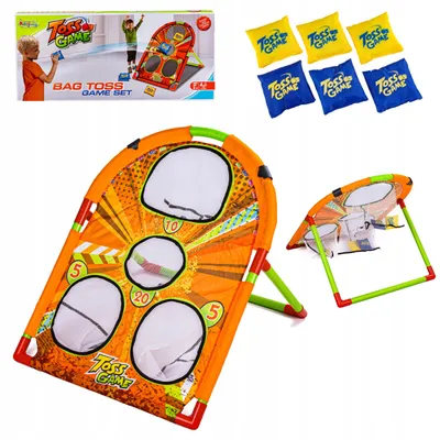 Produktbild von DK Geschicklichkeitsspiel Zielwerfen mit Balltaschen