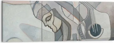 Produktbild von Bild auf Leinwand - Leinwandbild - Abstraktion modern - 150x50cm - Wand Bild - Wanddeko - Leinwanddruck - Bilder - Kunstdruck - Wanddekoration - Leinwand bilder - Wandkunst - CA150x50-3739