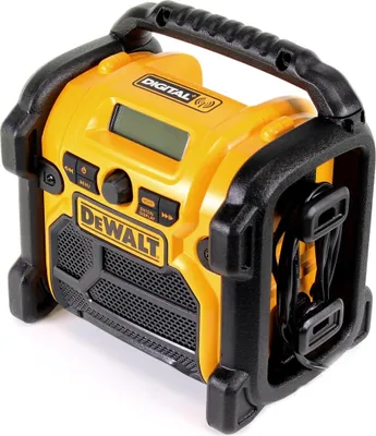 Produktbild von DeWalt DCR020-QW Kompaktes Baustellenradio XR Akku/Netz
