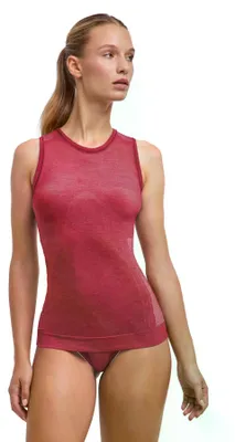 Image de T-shirt de sous-vêtement pour femmes FALKE, modèle Wool-Tech Light, manches longues, en laine et matière fonctionnelle